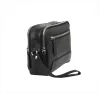  Pánska čierna kožená taška na opasok Pierre Cardin YS12 28002 26 x 15 x 8 cm