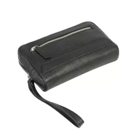    Pánska kožená taška na opasok Pierre Cardin YS12 2800 čierna 24 x 14 x 5 cm