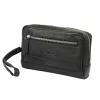  Pánska kožená taška na opasok Pierre Cardin YS12 2800 čierna 24 x 14 x 5 cm