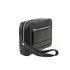  Pánska kožená taška na opasok Pierre Cardin YS12 2800 čierna 24 x 14 x 5 cm