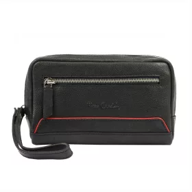    Pánska čierno-červená kožená taška na opasok Pierre Cardin YS12 2800 24 x 14 x 5 cm