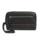  Pánska čierno-červená kožená taška na opasok Pierre Cardin YS12 2800 24 x 14 x 5 cm