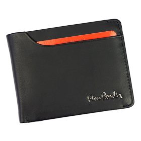    Pierre Cardin TILAK73 8806 čierna pánska peňaženka z hovädzej kože 12 x 9 x 3 cm