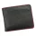  Pierre Cardin YS17 8806 čierno-červená pánska kožená peňaženka 12,5 x 10 x 2,5 cm