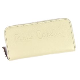    Pierre Cardin FN 8822 béžová dámska kožená peňaženka 19,5 x 9,5 cm