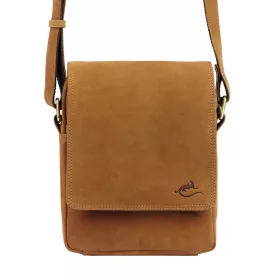    Andreas H1402 koňáková pánska kožená crossbody taška 19 x 24 x 8 cm
