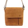  Andreas H1992 koňaková pánska kožená crossbody taška 26 x 25 x 9 cm