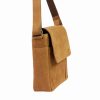  Andreas H1992 koňaková pánska kožená crossbody taška 26 x 25 x 9 cm