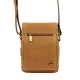  Andreas H2021 koňaková kožená crossbody kabelka 16 x 22 x 8 cm