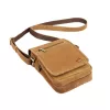  Andreas H2021 koňaková kožená crossbody kabelka 16 x 22 x 8 cm