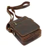  Andreas H2021 hnedá kožená crossbody kabelka 16 x 22 x 8 cm