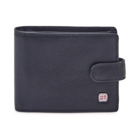    Nordee GW-1953 RFID čierna pánska kožená peňaženka 11 x 9 x 3 cm
