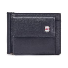   Nordee GW-01 RFID čierna pánska kožená peňaženka 11 x 8 x 2 cm