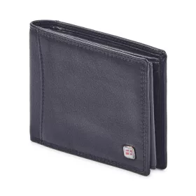    Nordee GW-03 RFID čierna pánska kožená peňaženka 12 x 9,5 x 2,8 cm