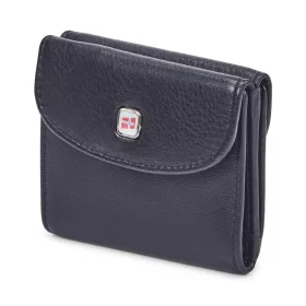    Nordee GW-3770 RFID čierna pánska kožená peňaženka 7 x 9 x 2 cm