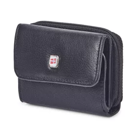    Nordee GW-924 RFID čierna pánska kožená peňaženka 10 x 6,5 x 3 cm