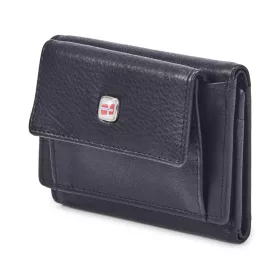    Nordee GW-5617 RFID čierna pánska kožená peňaženka 10,5 x 7,5 x 2,5 cm