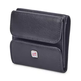   Nordee GW-3765 RFID čierna pánska kožená peňaženka 8 x 8,5 x 2 cm