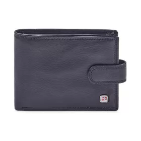    Nordee GW-2215 RFID čierna pánska kožená peňaženka 13 x 10 x 2,5 cm