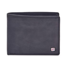    Nordee GW-2213 RFID čierna pánska kožená peňaženka 13 x 10,5 x 2,5 cm