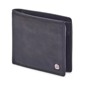    Nordee GW-2213 RFID čierna pánska kožená peňaženka 13 x 10,5 x 2,5 cm