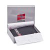  Nordee GW-2213 RFID čierna pánska kožená peňaženka 13 x 10,5 x 2,5 cm