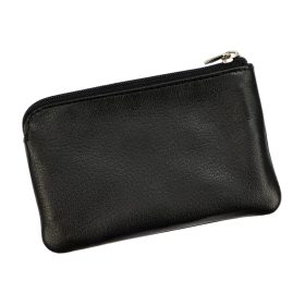    Nordee GW-KEY01 čierna pánska kožená peňaženka 13 x 8 x 1,5 cm