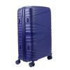  Jony blue ABS 4-dielna súprava tvrdostenných kufrov s kozmetickou taštičkou 30/55/67/77 cm