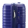  Jony blue ABS 4-dielna súprava tvrdostenných kufrov s kozmetickou taštičkou 30/55/67/77 cm