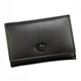    EL FORREST 900-67 RFID čierna dámska kožená peňaženka 12 x 8 x 3 cm