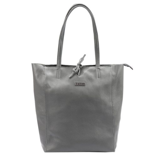  Dámska kožená kabelka cez rameno MiaMore 01-014 Z v béžovej farbe 40 x 38 x 13 cm