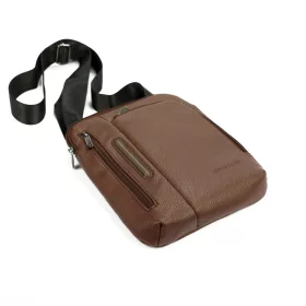    Pánska hnedá taška cez rameno Pierre Cardin IZA364 3746 26 x 22 x 5 cm