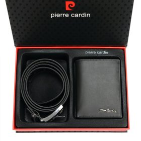    Pierre Cardin ZG-105-BR pánska kožená darčeková sada 25,5 x 19,5 x 5,5 cm