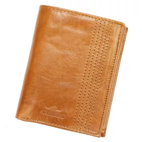    Charro IVR 1379 koňaková hnedá pánska kožená peňaženka 10 x 12,7 x 3 cm