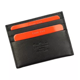    Pierre Cardin TILAK07 475 čierna pánska kožená peňaženka 10 x 7,5 cm