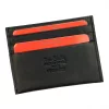  Pierre Cardin SAHARA TILAK15 475 čierno-červená pánska kožená peňaženka 10 x 7,5 cm