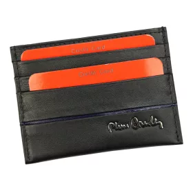    Pierre Cardin SAHARA TILAK15 475 čierna pánska kožená peňaženka 10 x 7,5 cm