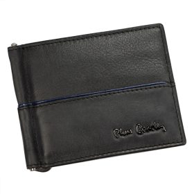    Pierre Cardin TILAK38 8858A čierna pánska kožená peňaženka 11,5 x 9 cm