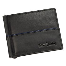    Pierre Cardin TILAK38 8858A čierna pánska kožená peňaženka 11,5 x 9 cm