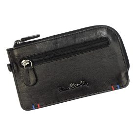   Pierre Cardin TILAK22 P305 čierny pánsky kožený prívesok na kľúče 14 x 8 x 1,5 cm