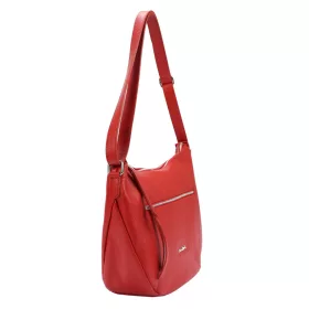    Pierre Cardin 55039 TSC červená dámska kožená kabelka 39 x 30 x 12 cm