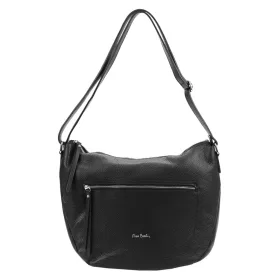    Pierre Cardin 55039 TSC čierna dámska kožená kabelka 39 x 30 x 12 cm
