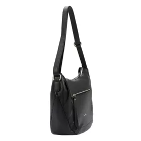    Pierre Cardin 55039 TSC čierna dámska kožená kabelka 39 x 30 x 12 cm