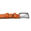  Pánsky opasok z hovädzej kože Pierre Cardin PSN 6212 CMP hnedý 4 cm
