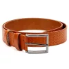  Pánsky opasok z hovädzej kože Pierre Cardin PSN 6212 CMP hnedý 4 cm