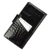  Dámsky kožený držiak na mobil MiaMore L1781 čierny 16 x 9 x 2 cm pre IPHONE 12