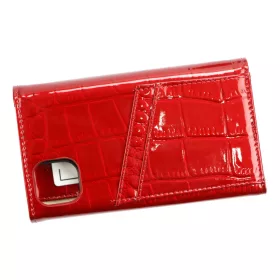    MiaMore PHONE CASE L1784 (IPHONE 13) červený dámsky kožený kufrík 15,5 x 9 x 4 cm