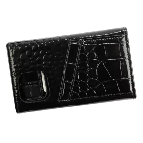    MiaMore PHONE CASE L1784 (IPHONE 13 PRO) čierna dámska kožená aktovka 15,5 x 9,5 x 4 cm