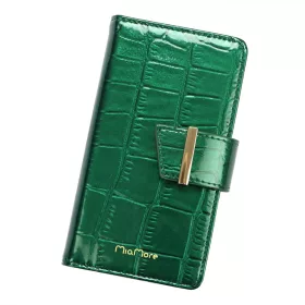    MiaMore PHONE CASE L1789 (IPHONE 13) zelená dámska kožená aktovka 9 x 15,5 x 3 cm