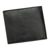  Pierre Cardin TILAK75 8824 čierno-červená pánska kožená peňaženka 11 x 9 cm
